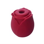 Изящный вакуумный стимулятор в форме розы 522175