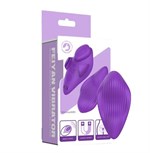Фиолетовый вибратор в трусики с магнитной фиксацией 522177