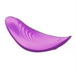 Фиолетовый вибратор в трусики с пультом ДУ 522180