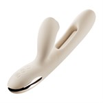 Хай-тек вибратор с таппингом и вакуумом Angela - 21,8 см. 522219