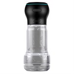 Набор PowerBlow & Feel Pocket Stroker Crystal: мастурбатор и интерактивная насадка 522981