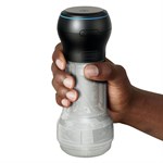 Набор PowerBlow & Feel Pocket Stroker Crystal: мастурбатор и интерактивная насадка 522981