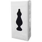 Черная анальная втулка Amuse L - 13,8 см. 523364
