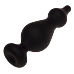 Черная анальная втулка Amuse L - 13,8 см. 523364