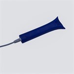 Синий мини-вибромассажёр Caress 523508