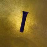 Синий мини-вибромассажёр Caress 523508