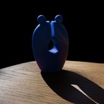 Синий клиторальный вибростимулятор Eden 523509