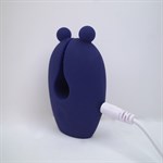 Синий клиторальный вибростимулятор Eden 523509