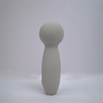 Серый мини-вибромассажёр Harmony 523510