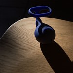 Синий вибростимулятор на пальцы Lunar 523511