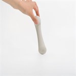 Серый вибростимулятор точки G Mirage - 17,8 см. 523512