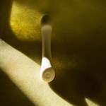 Серый вибростимулятор точки G Mirage - 17,8 см. 523512