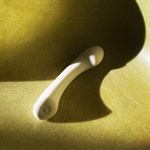 Серый вибростимулятор точки G Mirage - 17,8 см. 523512