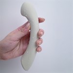 Серый вибростимулятор точки G Mirage - 17,8 см. 523512