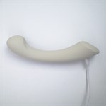 Серый вибростимулятор точки G Mirage - 17,8 см. 523512