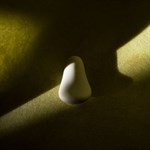 Серый вибромассажёр Opal 523513