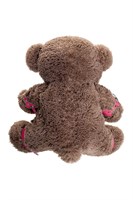 Бондажный набор: бурый мишка с розовыми оковами и наручниками 523540