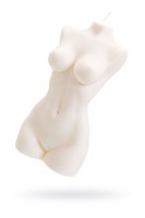 Белая интерьерная свеча в форме женского торса - 850 гр. 523551