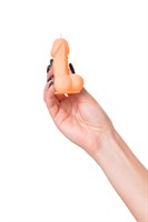 Оранжевая свеча в форме пениса - 47 гр. 523552