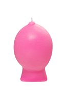 Розовая свеча «Сиськи» - 150 гр. 523557