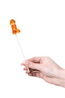 Набор из 2 мини-леденцов в форме члена со вкусом амаретто 523564