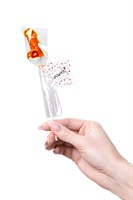 Набор из 2 мини-леденцов в форме члена со вкусом амаретто 523564