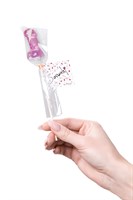 Набор из 2 мини-леденцов в форме члена со вкусом айриш крим 523566