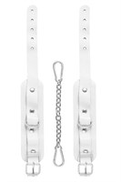 Белые мини-оковы со скруглёнными углами 523572 Белые мини-оковы со скруглёнными углами 523572