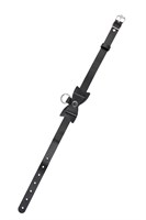 Черный чокер-ошейник с бабочкой и колечком 523577