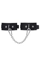 Черные мини-оковы со скруглёнными углами 523595 Черные мини-оковы со скруглёнными углами 523595