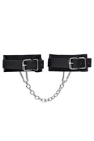 Черные мини-оковы со скруглёнными углами 523595 Черные мини-оковы со скруглёнными углами 523595