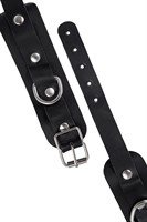 Черные мини-оковы со скруглёнными углами 523595 Черные мини-оковы со скруглёнными углами 523595