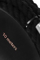 Черная веревка для шибари на катушке - 10 м. 523622