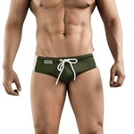 Зеленые мужские плавки Valencia Swimsuit Brief 524017 - фото 851432
