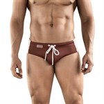 Коричневые мужские плавки Valencia Swimsuit Brief 524021 - фото 851435