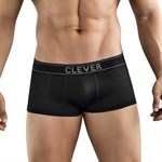 Черные перфорированные трусы-хипсы Clever Ambar Trunks 524041 - фото 851228