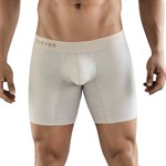 Бежевые мужские трусы-боксеры Clever Genie Long Boxer 524076 - фото 851260