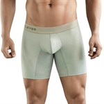 Зеленые мужские трусы-боксеры Clever Genie Long Boxer 524080 - фото 851263