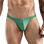 Зеленые мужские трусы-тонги Clever Cactus Thong 524108 - фото 851219