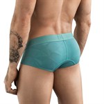 Зеленые мужские трусы-брифы Clever Sapphire Brief 524172 - фото 870446 Зеленые мужские трусы-брифы Clever Sapphire Brief 524172 - фото 870446