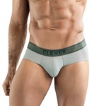 Серые мужские трусы-брифы Clever Berna Classic Brief 524189 - фото 851364