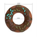 Эрекционное кольцо в форме пончика Choko 524314