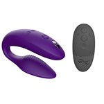 Фиолетовый U-образный вибратор для пар We-Vibe Sync 2 524324