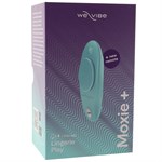 Аквамариновый вибратор We-Vibe Moxie+ 524326