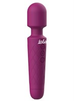 Фиолетовый жезловый вибромассажер Dreaming Wand - 20 см. 524899