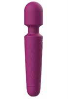 Фиолетовый жезловый вибромассажер Dreaming Wand - 20 см. 524899