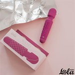 Сливовый жезловый вибромассажер Dreaming Wand - 20 см. 524899