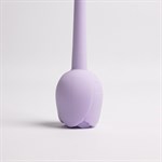 Сиреневый вибростимулятор в форме розы Youvic 524950