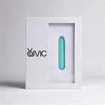 Бирюзовая перезаряжаемая вибропуля Youvic 524953