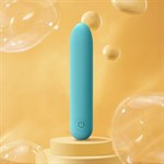 Бирюзовая перезаряжаемая вибропуля Youvic 524953